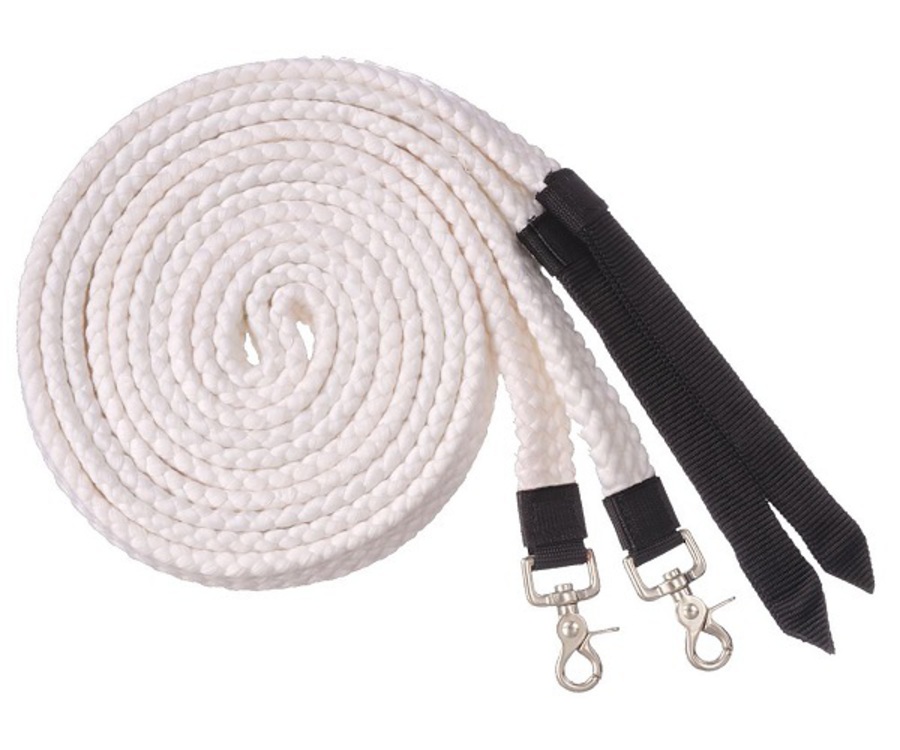 Tough1 Flat Cotton Split Reins image 1